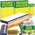 MANN FILTER FILTERSET passend für PORSCHE 911er 996 CARRERA 3.4 301+320 PS