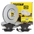 TEXTAR Bremsscheiben Ø 288mm + Beläge + Wako für VW GOLF 4 BORA AUDI A3 8L vorne