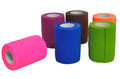 Haftbandage - 12 Rollen 10 cm x 4,5 m, selbstklebend, elastische Bandage