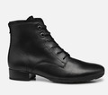 GABOR comfort Damenschuhe Schnürboots Stiefelette Echtleder schwarz Gr 37 NEU