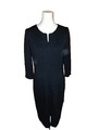 St.Emile Kleid Damen Dress Damenkleid Gr. EU 40 Schurwolle schwarz