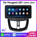 64G DAB+ 10.33" Für Peugeot 207 CC 2006-2015 Autoradio Android12 Nav Carplay GPS