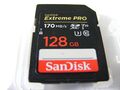 128GB SDXC Card Extreme PRO Class 10 170MB/s V30 ( 128 GB SDXC)SanDisk gebraucht