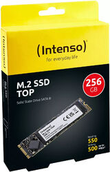 Intenso SSD M.2 2280 interne Festplatte Top Performance 3D Nand 256GB neu