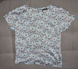 ESPRIT Damen Oberteil Art Bluse  Business Freizeit Gr. 36  mit Blumen Muster