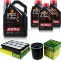 MOTUL 8 L 5W-30 MOTOR-ÖL+MANN-FILTER für Toyota Land Cruiser LJ12_ KZJ12_ TRJ12_