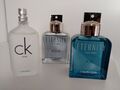 Parfum CK ONE 50ml EdT, Calvin Klein Eternity For Men Aqua und Air, Je 100ml EdT