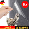 8pcs Eckkratzbrett Wandkratzbrett Kratzecke Schutz Sisal Katzen Kratzbrett DE