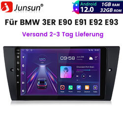 Für BMW 3er E90 E91 E92 E93 Autoradio Android12 GPS NAVI SAT WIFI BT DAB+ 1+32GB