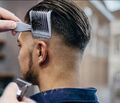 1x Übergang Kamm Friseur Barber Haare Schneiden Clipper Gebogener Positionierung