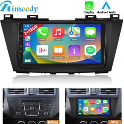 2+32G Für Mazda 5 2010-2015 9 Zoll Carplay Android 13 Autoradio GPS Navi WIFI BT