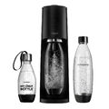 SODASTREAM Terra Vorteilspack Wassersprudler Schwarz