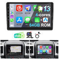 DAB+ Autoradio Für Fiat Ducato Peugeot Boxer Citroen Android 13 GPS Carplay 64GB