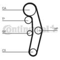 CONTINENTAL CTAM Zahnriemensatz  u.a. für AUDI, FORD, SEAT, VW