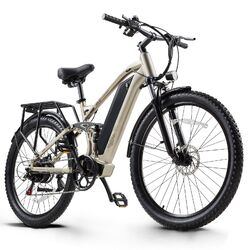 Elektrofahrrad 45km/h Pedelec Moped Ebike 27.5 Zoll Trekking E Mountainbike