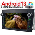 Pumpkin 6GB 64GB Android 13 Autoradio GPS Navi Carplay DAB für Opel Astra Vivaro