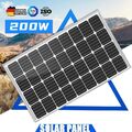 200 Watt /200W Photovoltaik Solarmodul Glass Solarpanel Balkonkraftwerk Mono PV
