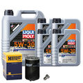 Motoröl 5W30 LIQUI MOLY Special Tec Ll 9L+HENGST Ölfilter+Ölablassschraube