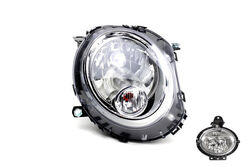 Scheinwerfer Halogen passend für BMW Mini R55 56 57 58 59 10/06- H4 Re. + Nebel.