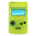 Hispeedido USB-C IPS Gehäuse Set für Game Boy Color Gelb Transparent Shell GB...