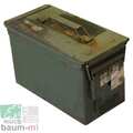 ORIGINAL BUNDESWEHR MUNITIONSKISTE CAL.50 OLIV METALLBOX NATO M2A1