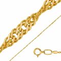 A235C-A2-A53 Halskette 50cm Singapurkette Gelbgold 585° (14 K) Breite: ca 2,1 mm