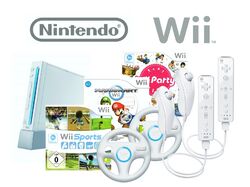 Nintendo Wii weiß Konsole + ORIGINAL Remote Controller, Nunchuk, Kabel & SpielWahlweise mit zusätzlichen Controllern + TOP Klassiker