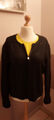 Oui Strickjacke Gr. 44 schwarz Baumwolle Cardigan Luxury Edition 129€ Peter Hahn