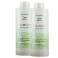 Wella Elements Calming Shampoo 2 x 1000 ml ohne Sulfate oder Silikone Set