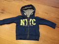 Tom Tailor Baby Set Gr. 74, Jeans, Hoodie-West und Longsleeve mit Halstuch