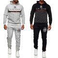 Herren Jogginganzug Sportanzug 2024 Trainingsanzug Sweatshirt Hose Jogging NEU