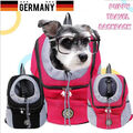 Tragbare Umhängetasche Haustier Hund Carrier Travel Gittergewebe Rucksack Reise~