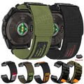 Quickfit Nylon Armband Ersatz Für Garmin Fenix 5 5X Plus 6 6X 7 7X Epix Pro Gen