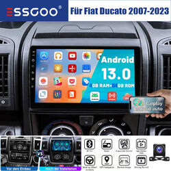 4+64G Carplay Kam Autoradio Für Fiat Ducato Citroen Jumper Android13 GPS Navi BT