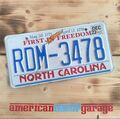 USA Nummernschild/Kennzeichen/license plate  *North Carolina First in Freedom * 