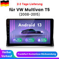 Android 13 Für VW Multivan T5 2008-2015 Autoradio GPS Nav WIFI BT Carplay 1+32G