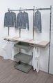 Rückwandsystem Wandgarderobe Wandregal Ladeneinrichtung 193 cm Kleiderständer