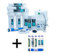 6 Stufen Umkehrosmose Anlage Osmose Wasserfilter Hahn 75 GPD + ERSATZ FILTER SET