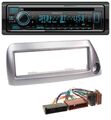 Kenwood MP3 Bluetooth DAB USB CD Autoradio für Ford Ka bis 2008 silber-metallic