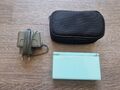 Nintendo DS Lite Türkis Handheld-Spielkonsole + Ladekabel & Tasche