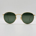 Ray Ban Sonnenbrille Damen Herren rund gold round metal RB 3447 polarized