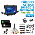 Android 13 4+64G Für Opel Astra K 2015-2019 Head Unit RDS DAB Autoradio Navi GPS