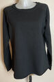 Twintip Damen Sweatshirt Langarmshirt Pullover Schwarz Gr.XL Baumwolle