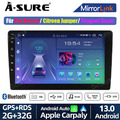 9" Android 13 Autoradio GPS Navi CarPlay Für Fiat Ducato Peugeot Boxer 2007-2023