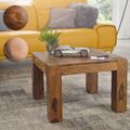 FineBuy Couchtisch Holz Tisch Massiv Wohnzimmertisch Beistelltisch Holztisch