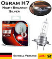 2x Osram H7 55W 12V 64210NBS-HCB Night Breaker Silver Ersatz Lampe E-geprüft