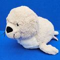 NICI ROBBE SEEHUND STOFFTIER 30 CM SEALION PLÜSCH KUSCHELTIER GRAU