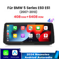 für BMW E60 E61 E90 E91 CCC Android 13 CarAutoPlay 8Core 4G GPS Navi Autoradio