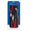 Knipex Zange Zangenset Zangen Set Kraft-Paket 3-tlg. 002010