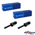 2x SACHS STOSSDÄMPFER MIT FEDERN VORNE KOMPLETT VORMONTIERT / EINBAUFERTIG